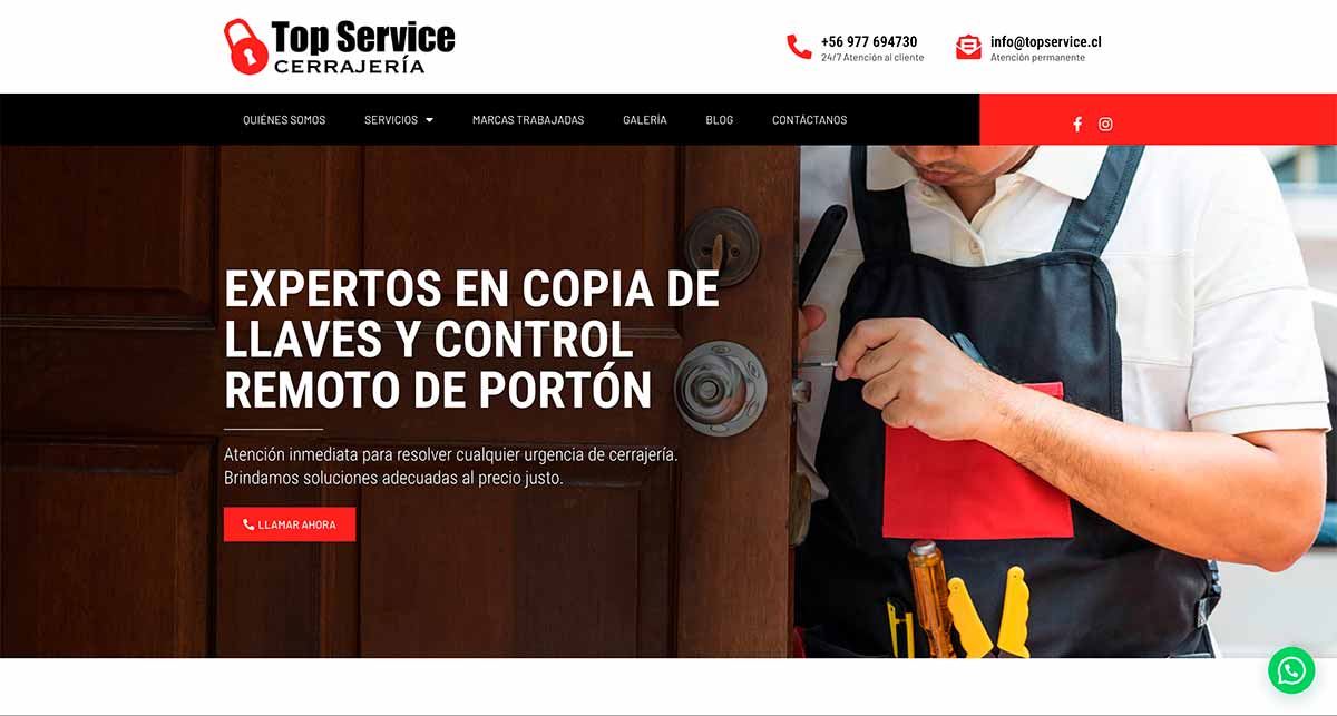 Cerrajero a domicilio en Chile